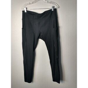 Torrel black High Waisted Yoga Pants Leggings Women’s XL Compression Pockets